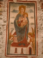 SS Cosma e Damiano - tidlig kristen madonna