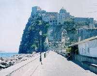 Aragonerborgen Castello d'Ischia syd for Ischia by