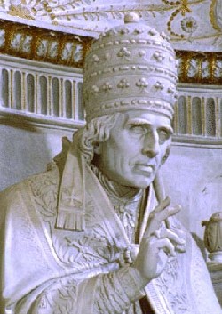 Monument for Pius VII - H.C. Andersen ?